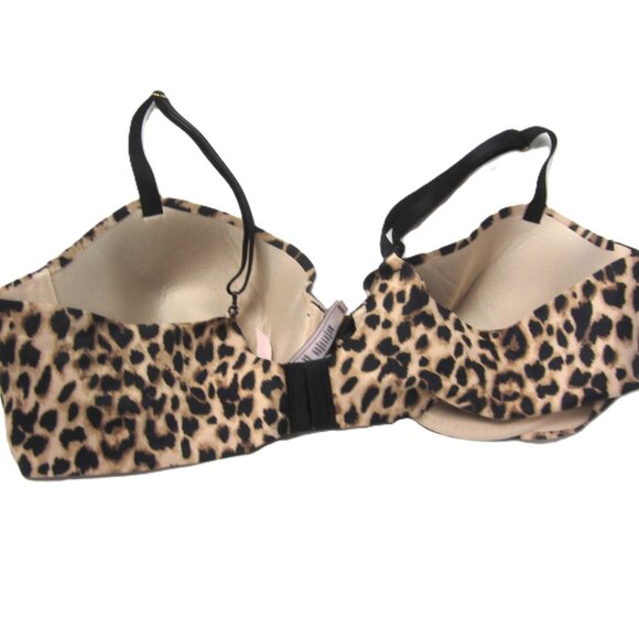 Victorias Secret Love Cloud 42C Lightly Lined Full Coverage Bra Animal Print - Picture 2 of 6